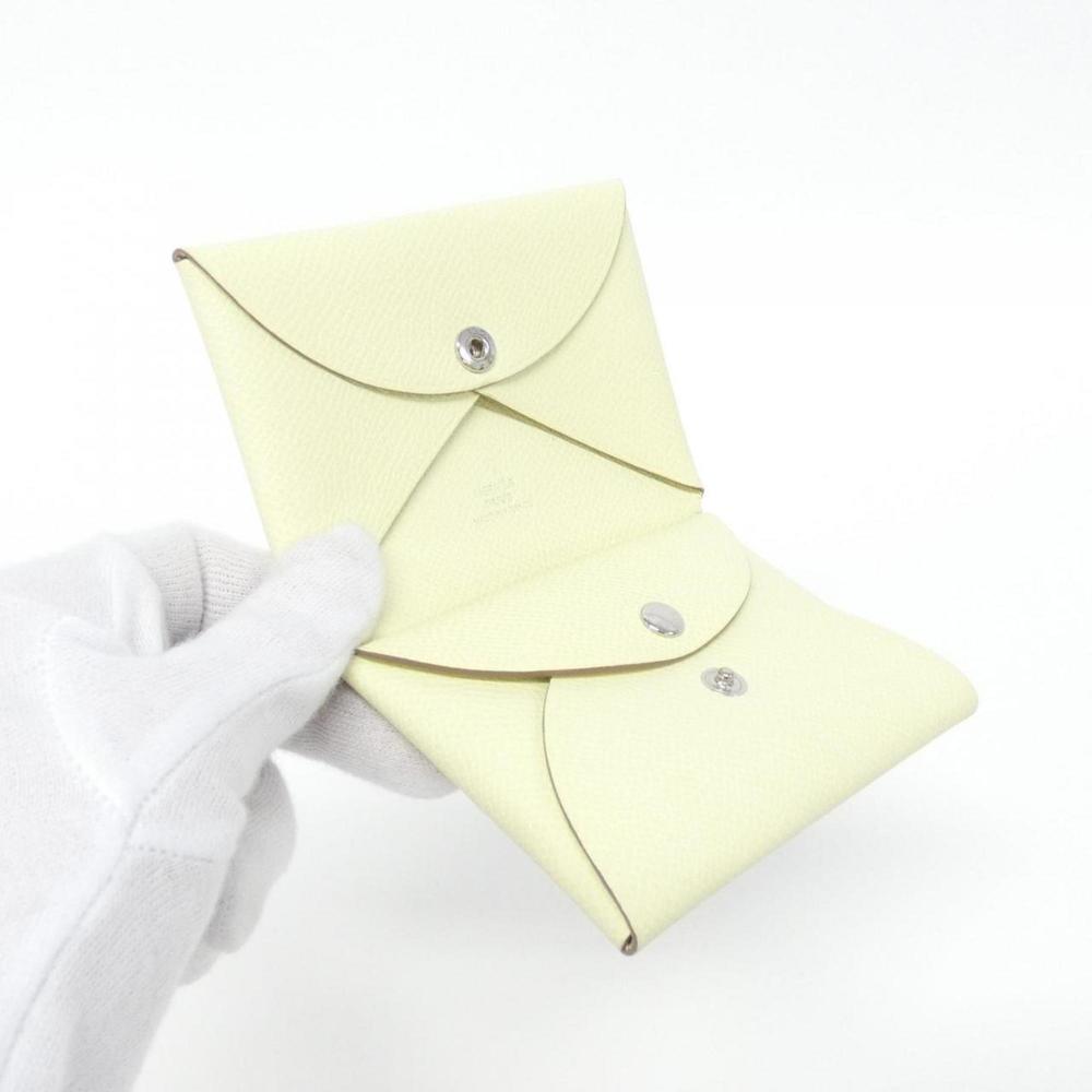 HERMES Yellow Wallet - Picture 3 of 5